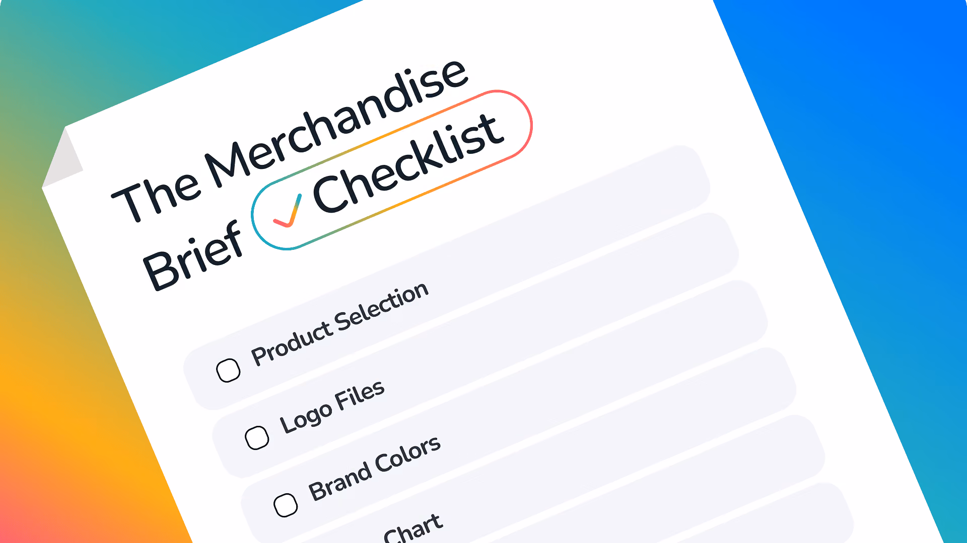 How to Brief a Merchandise Vendor: A Checklist for First-time Buyers | AllThingsCustomized