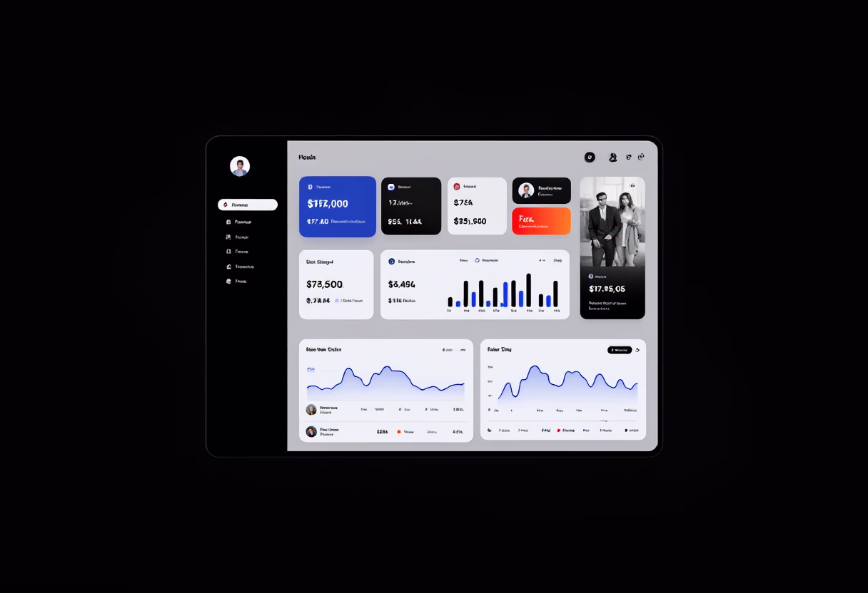 nighttime charging station in park