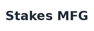 Stakes MFG logo