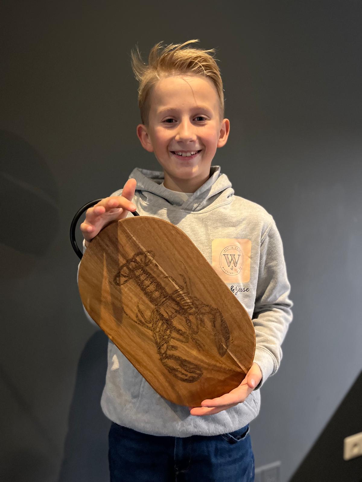 Timo Goudriaan, founder of Woodcarve