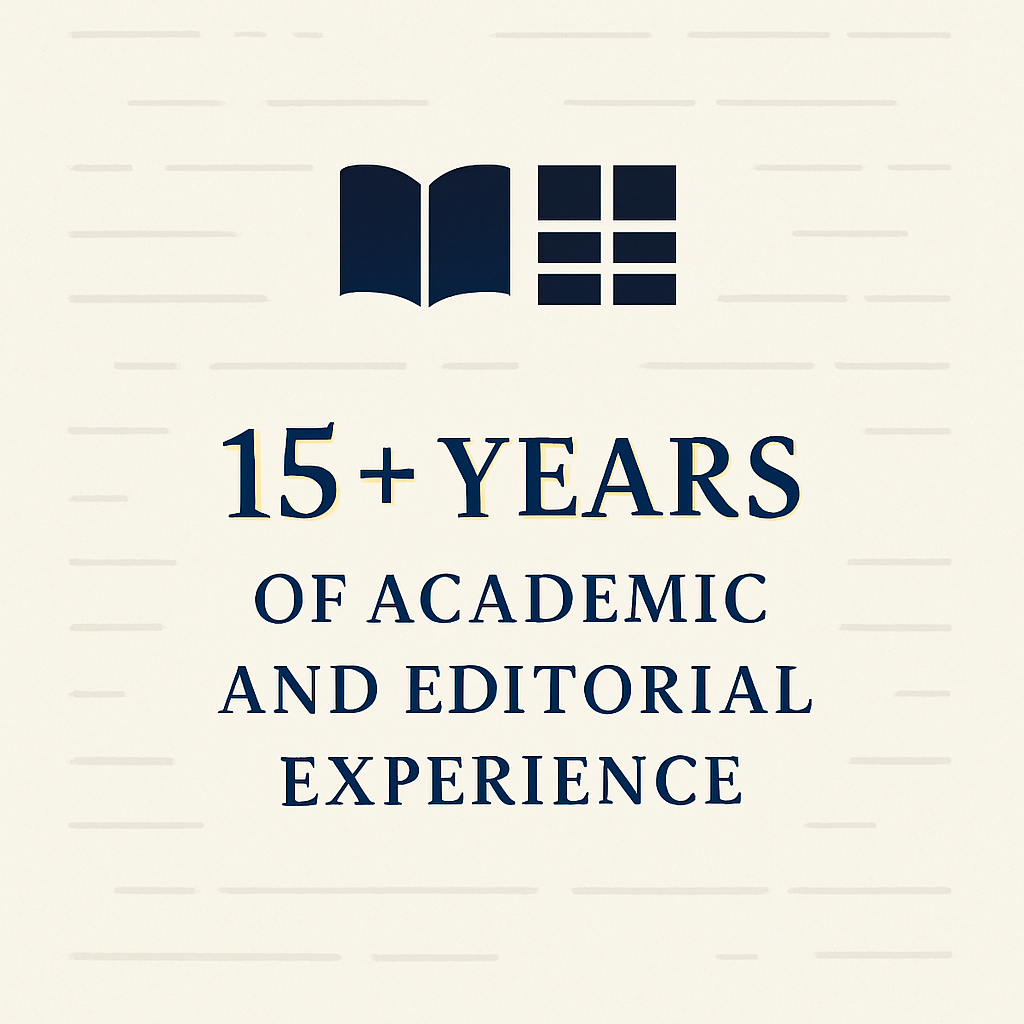 15+ Years of Academic and Editorial Experience: What Experience Actually Changes