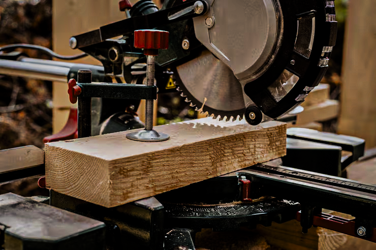 image of renovation process - flooring installation