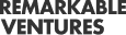 'Remarkable Ventures' wordmark logo in bold, uppercase letters.