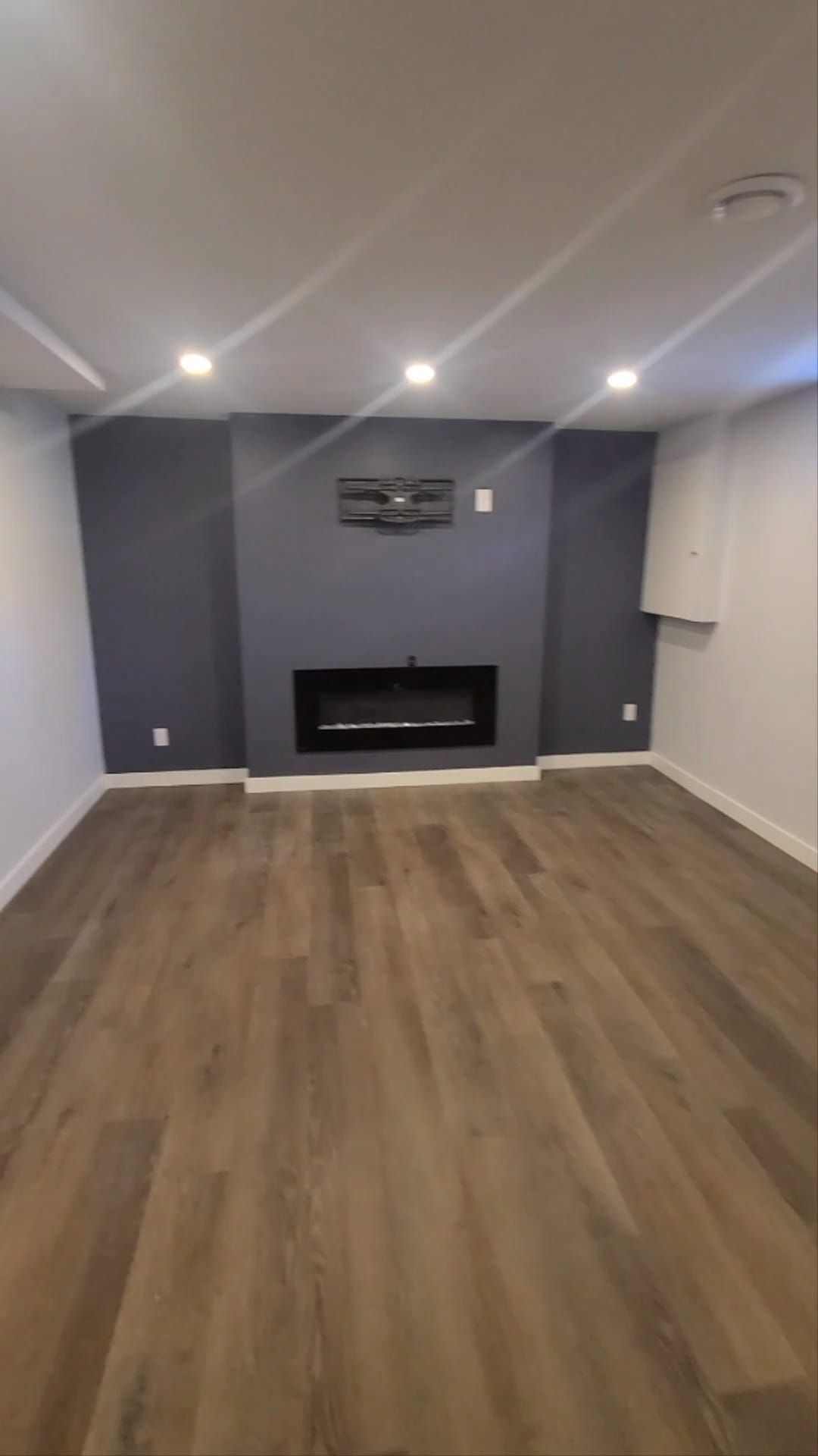Basement with fireplace thumbnail