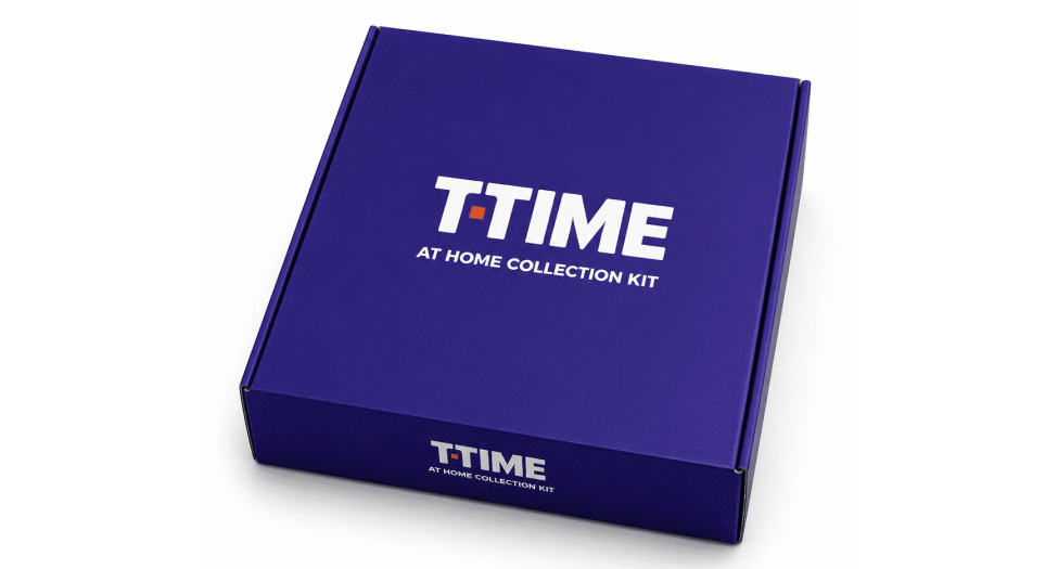 T·TIME at-home collection kit