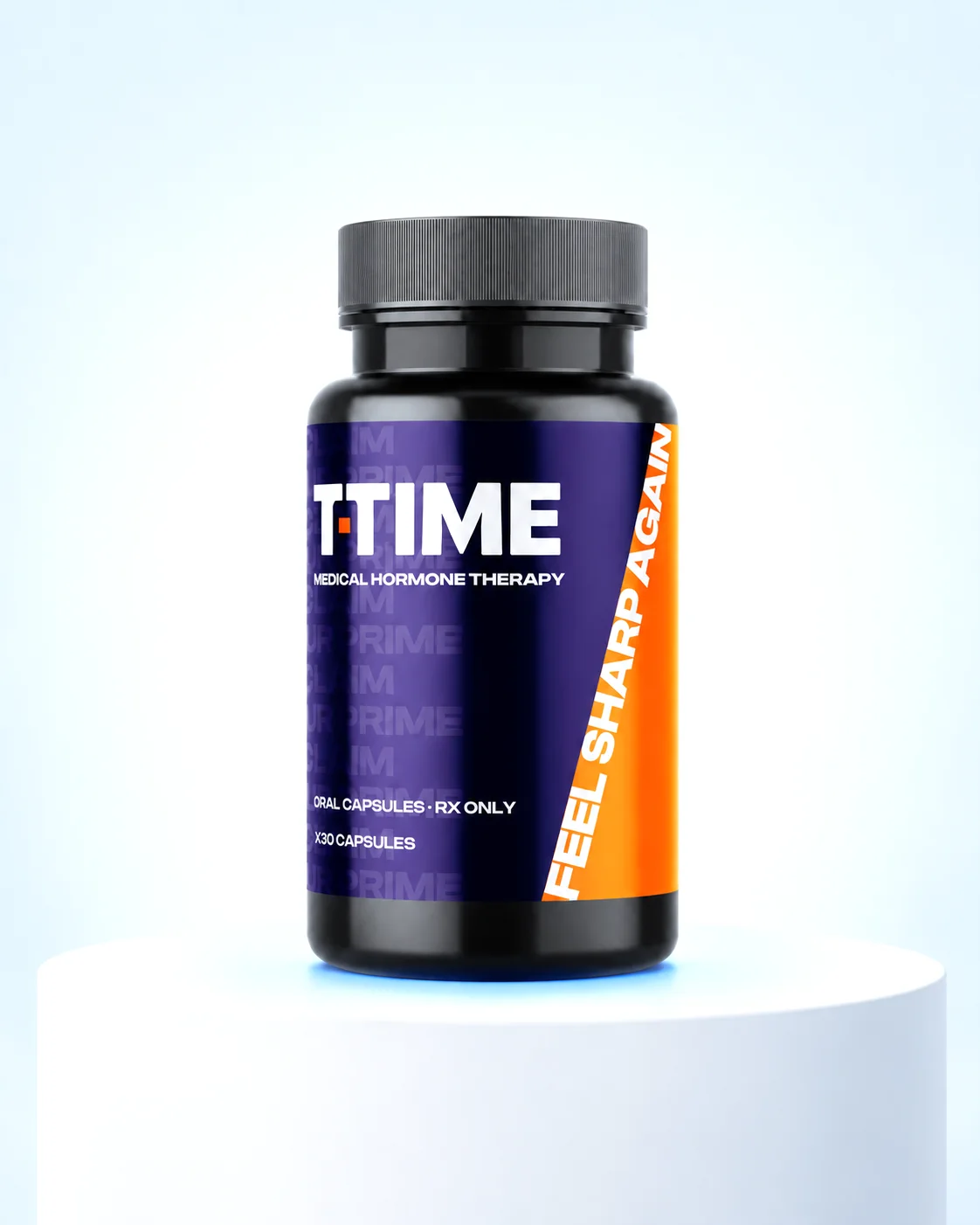 T·TIME enclomiphene bottle