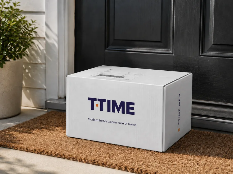 T·TIME treatment box delivered to the front door