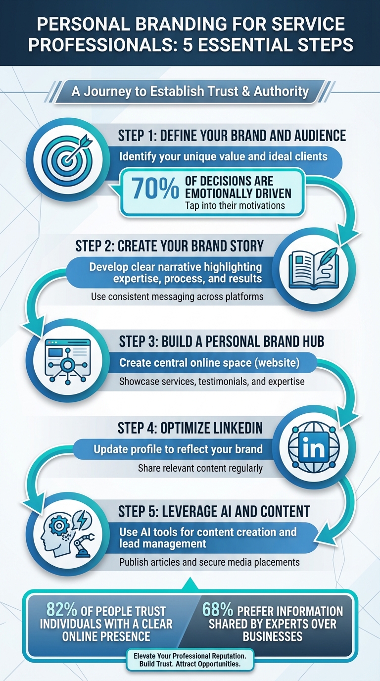 5 Essential Steps to Build Your Personal Brand as a Service Professional