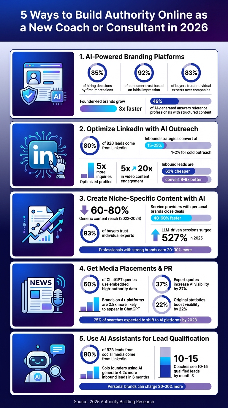 5 AI-Powered Strategies to Build Online Authority as a Coach or Consultant in 2026