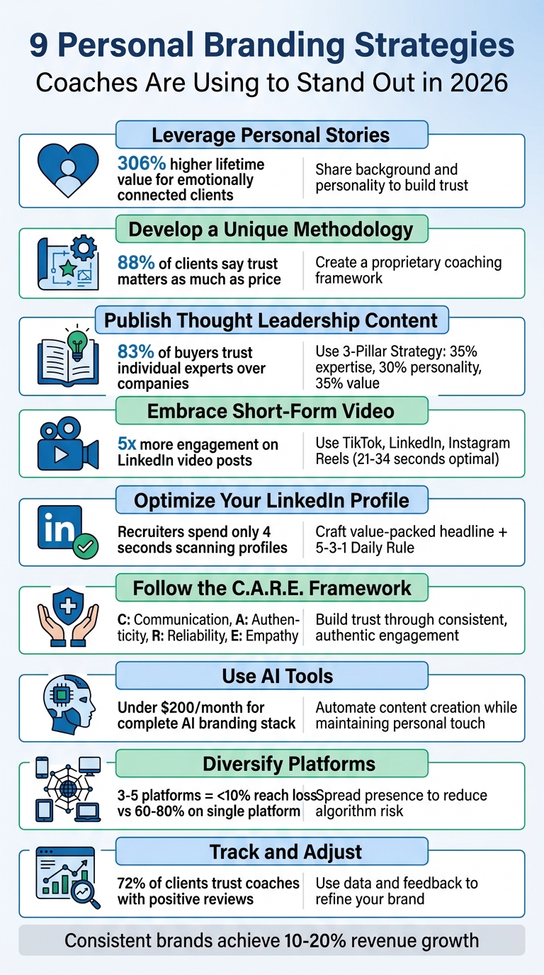 9 Personal Branding Strategies for Coaches in 2026