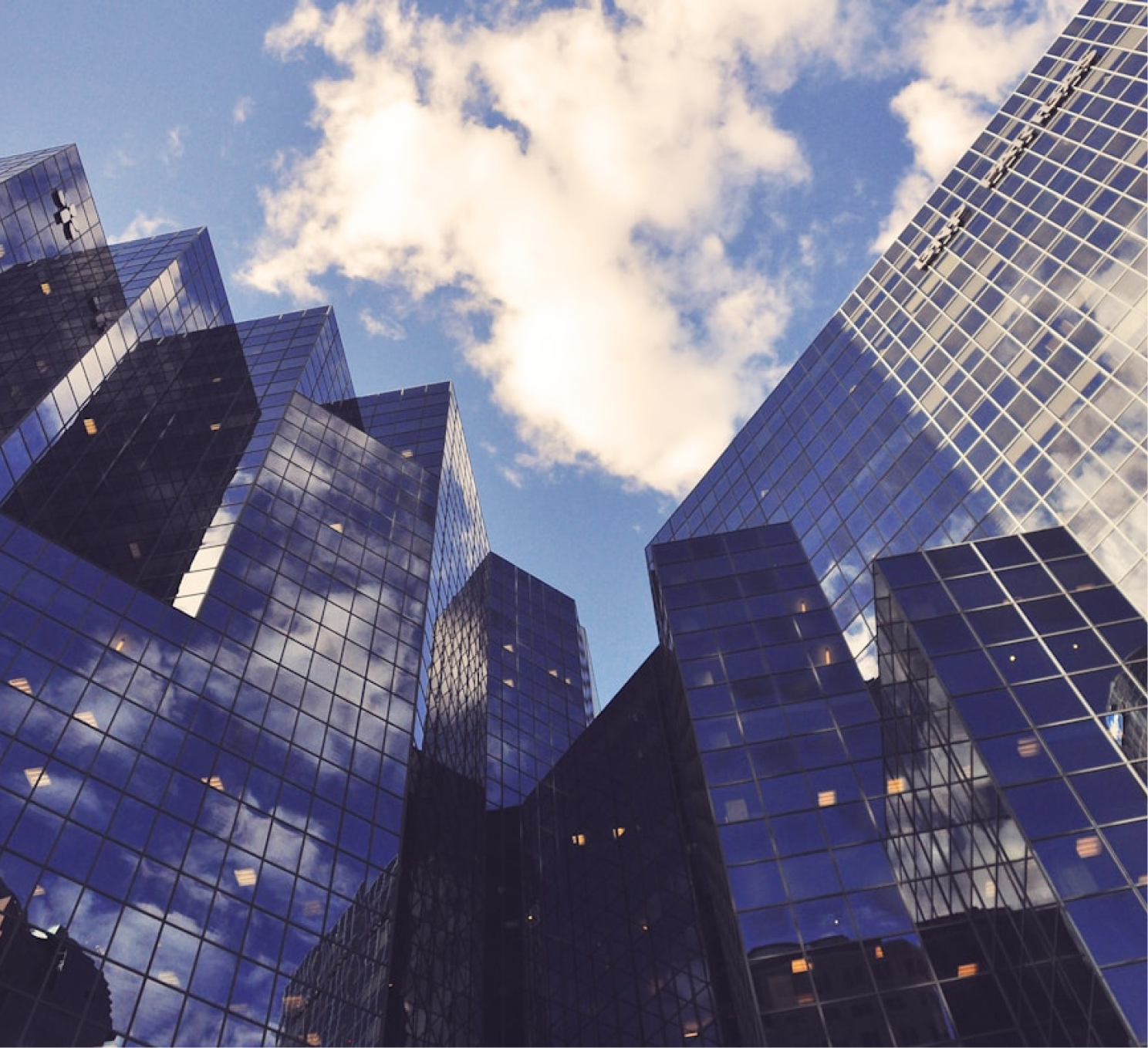 City skyline representing enterprise strategy challenges