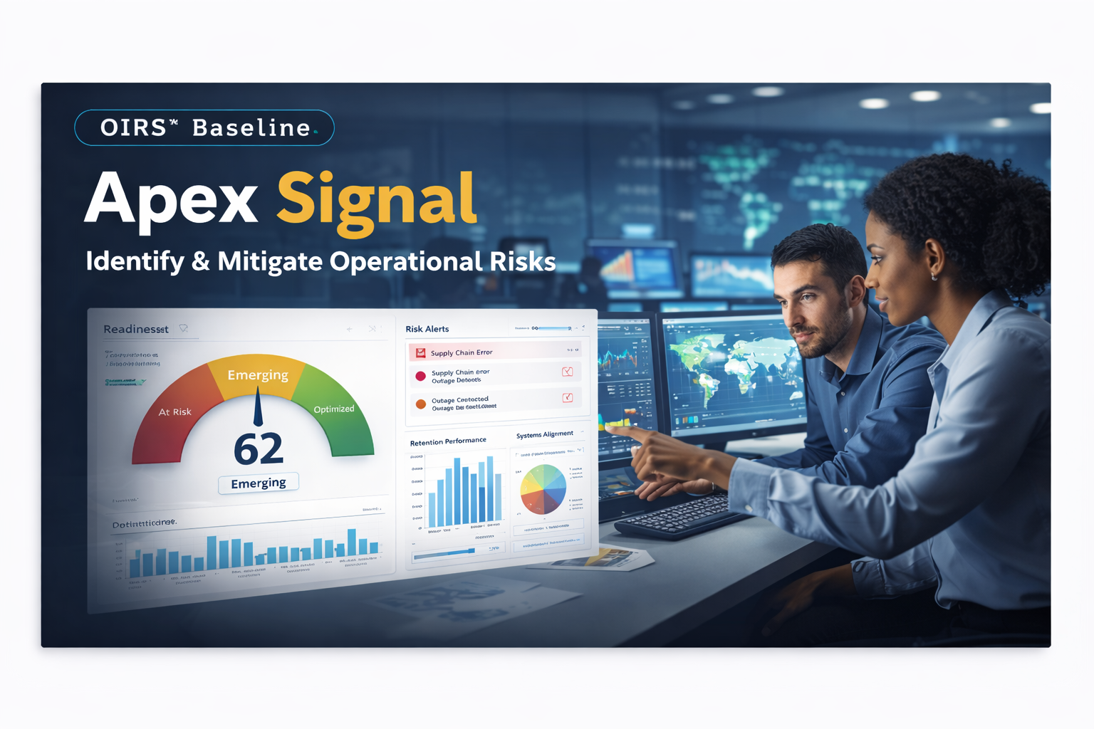 OIRS Baseline Apex Signal package providing early operational intelligence to identify risk, improve visibility, and establish performance baselines