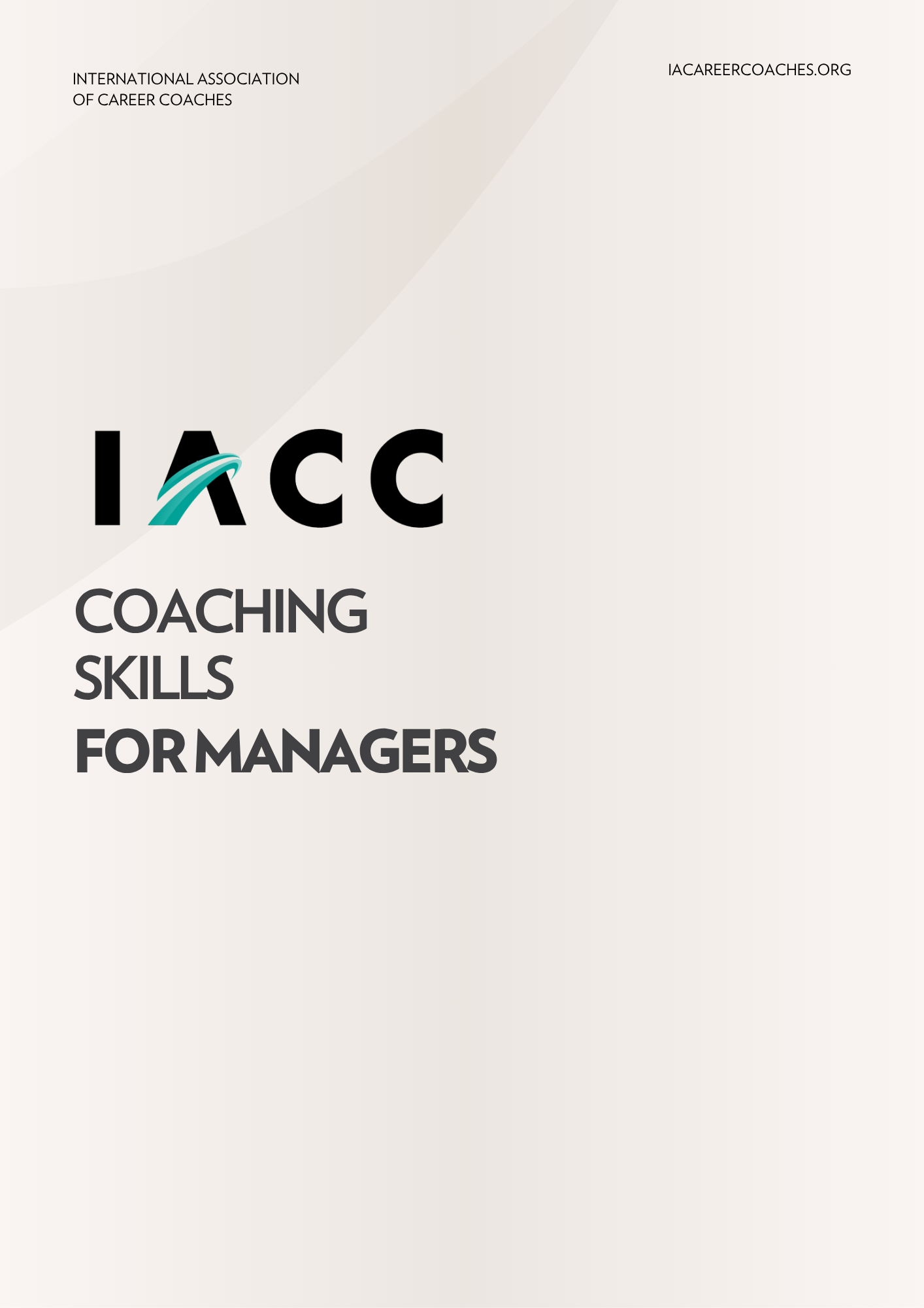 COACHING SKILLS FOR MANAGERS