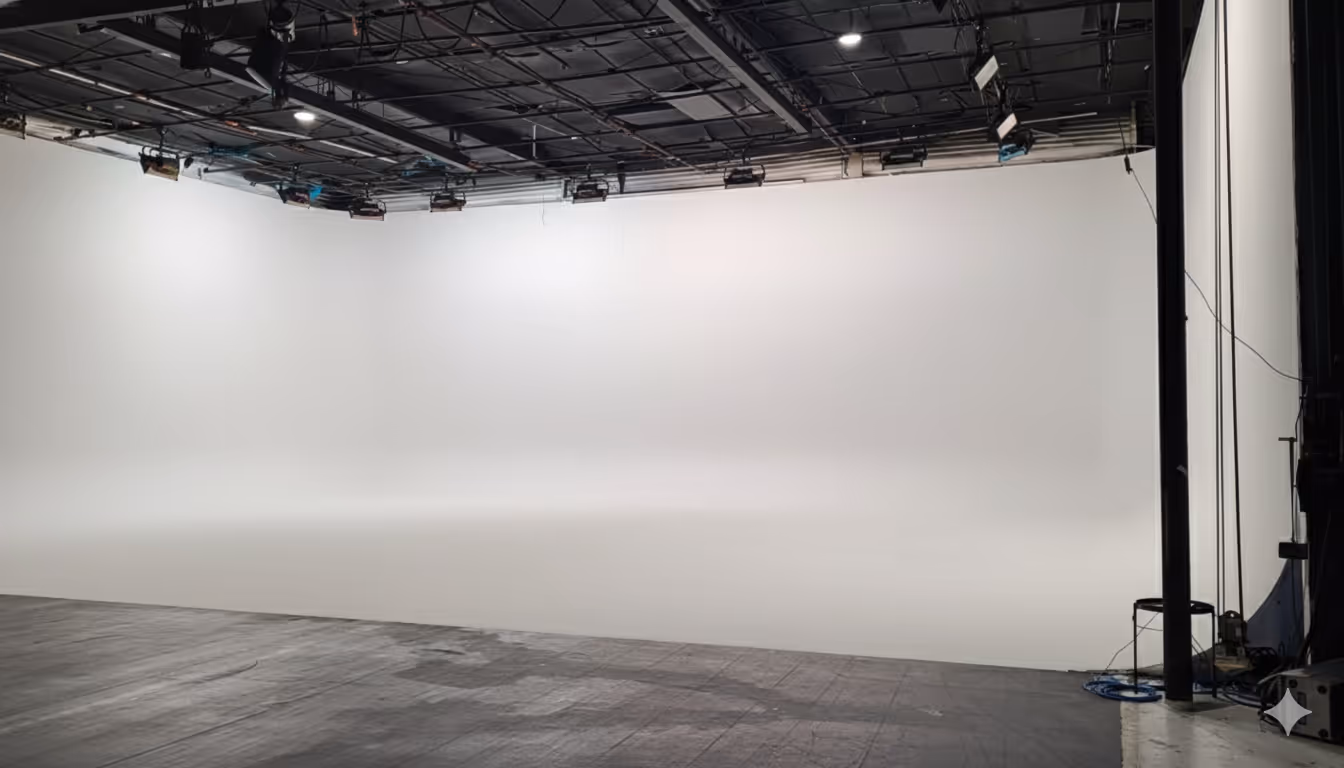 Stage 01, 7,400 square foot sound stage for set builds