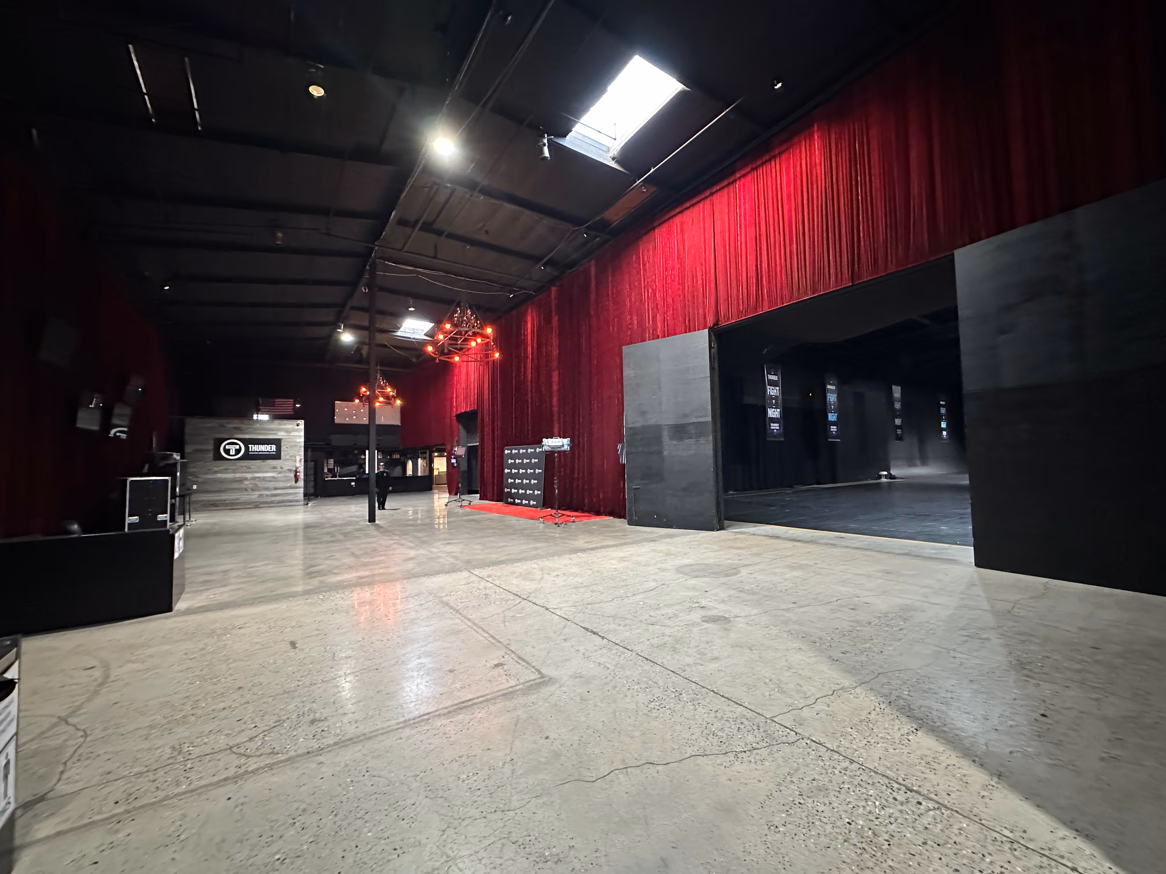 A production set up on Stage 03 at Thunder Studios