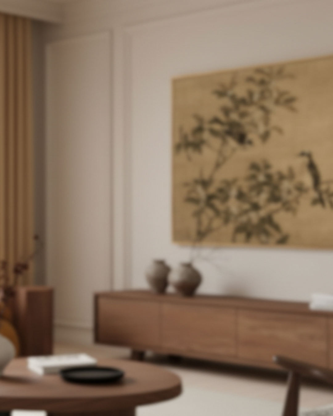 Wabi Sabi Wall Art in room