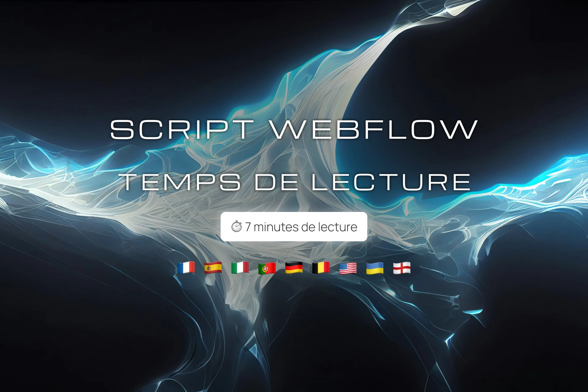 main image script temps de lecture pour blog webflow