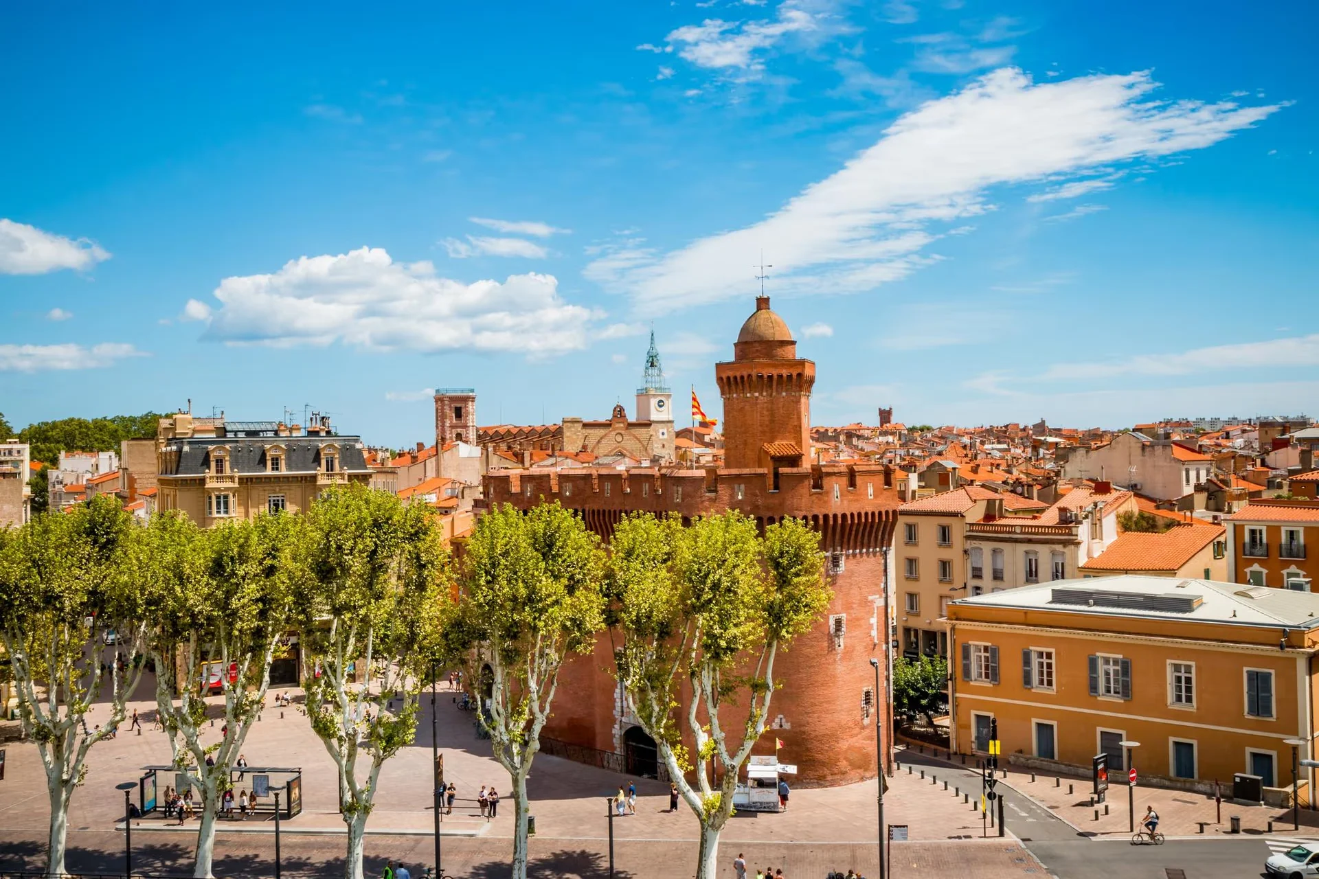Le castillet à Perpignan