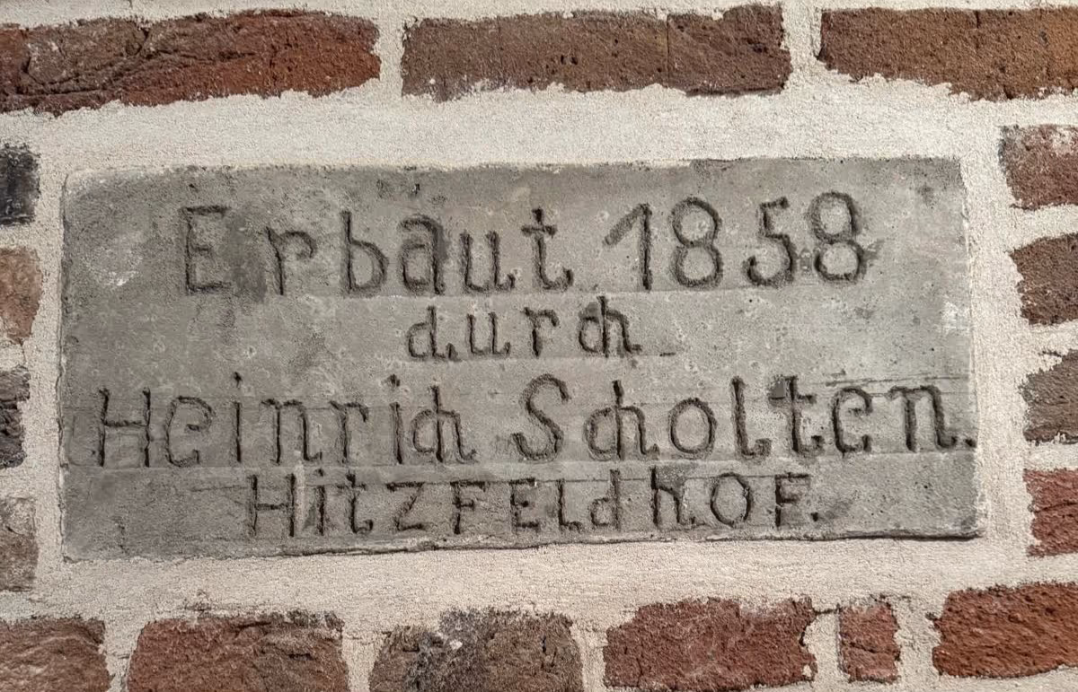 Das Herrenhaus des Hitzfeldhofs aus dem Jahr 1858