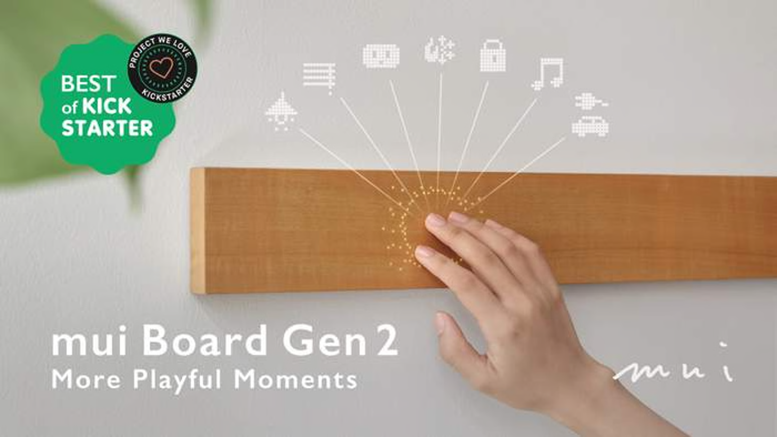 Say hello to “mui Board Gen 2,” a smart home hub that turns your home into a body- and soul-nourishing family sanctuary.