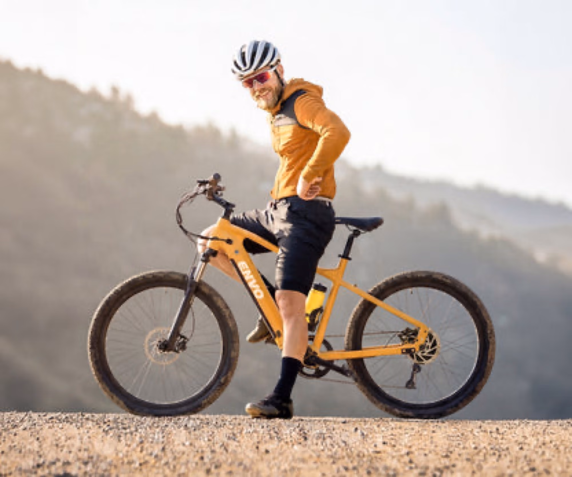ENVO D50 on a mountain trail