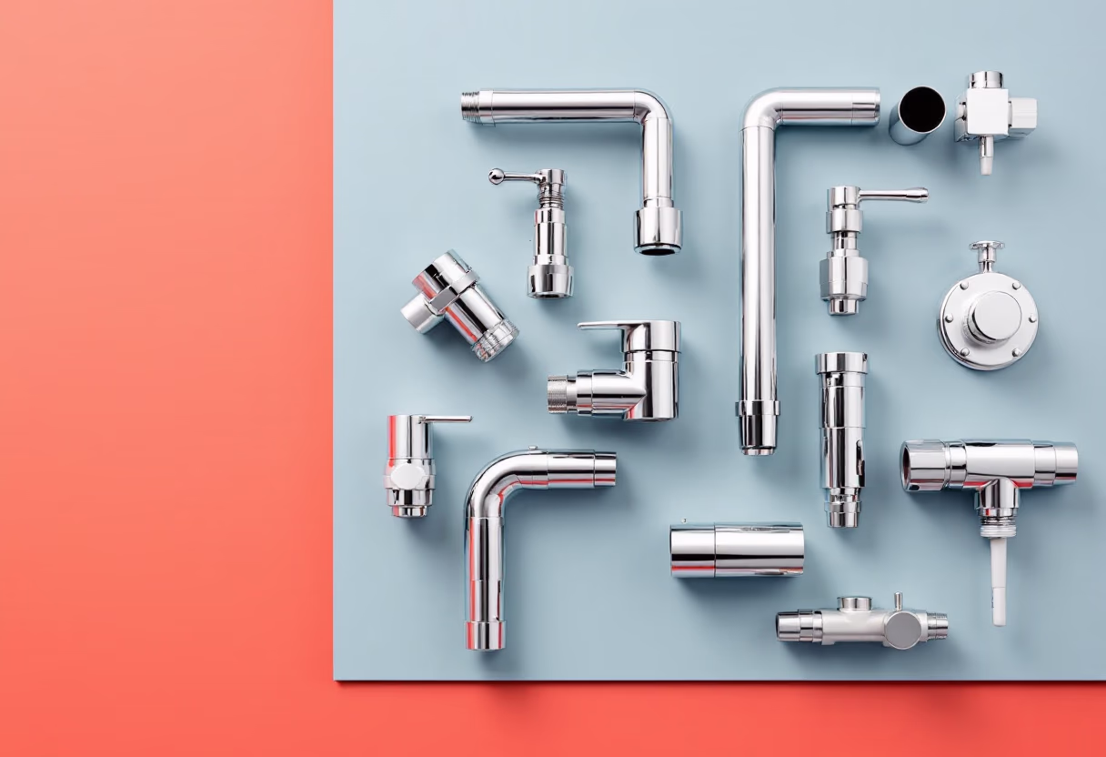 [background image] image of pipes and fittings
