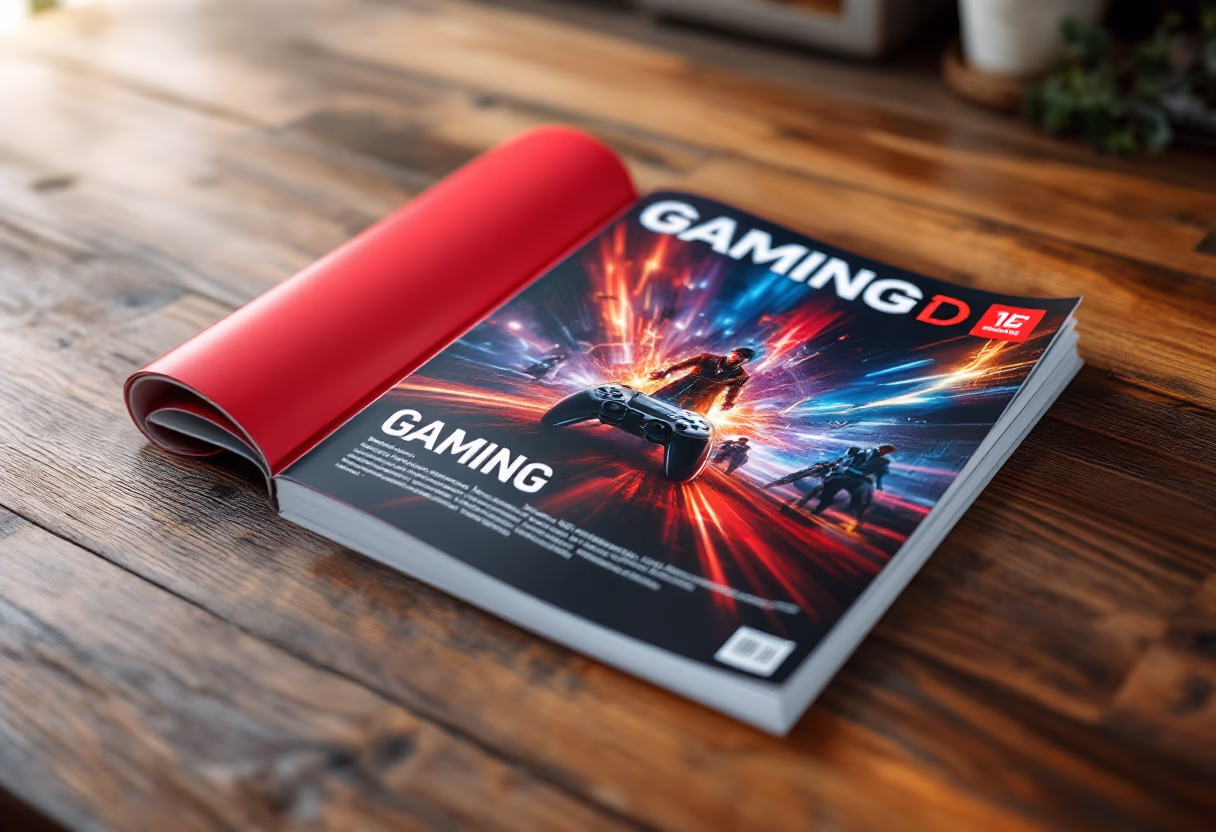 image of a gaming magazine cover