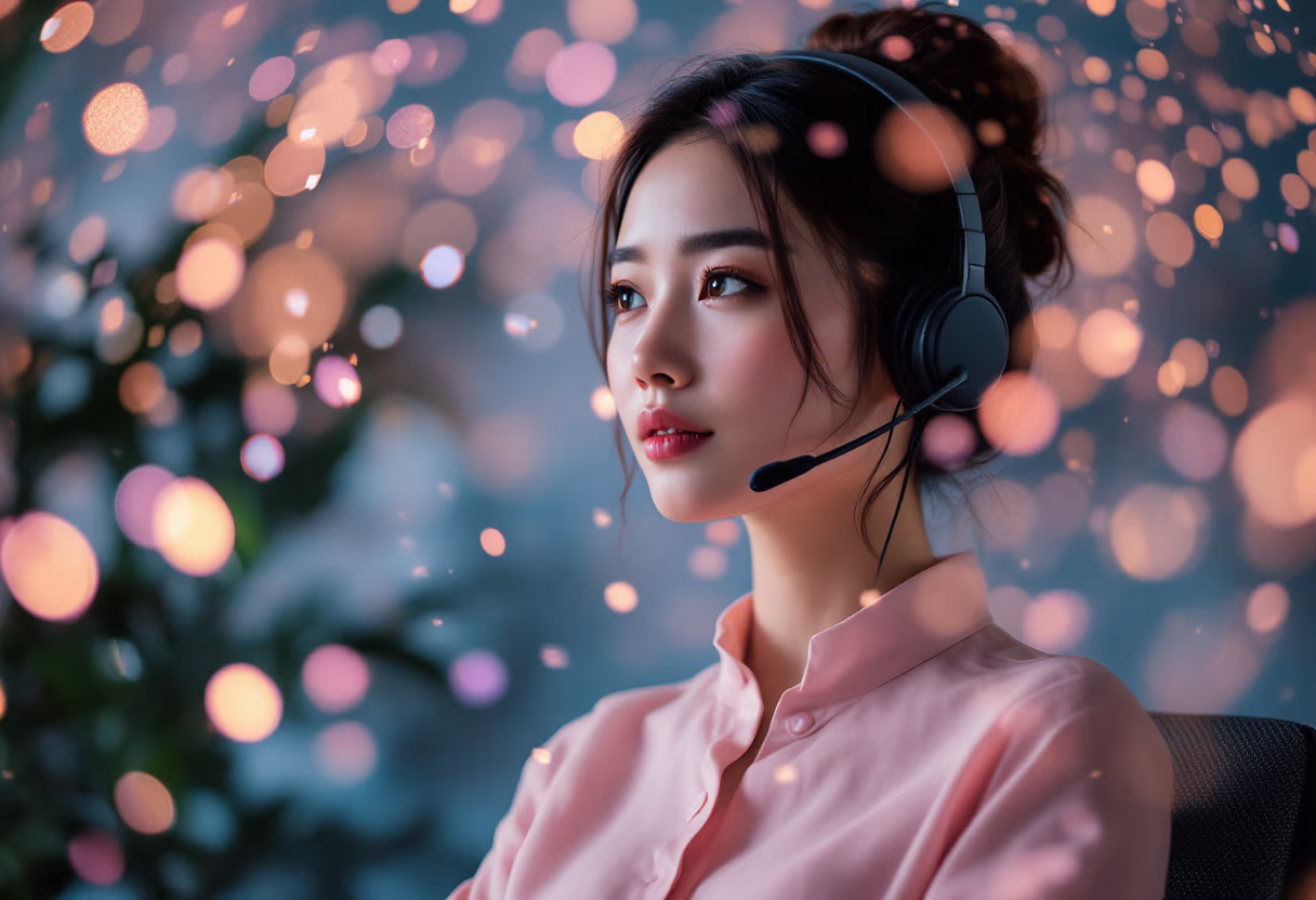 image of customer support representative (for a digital marketing & advertising agency)