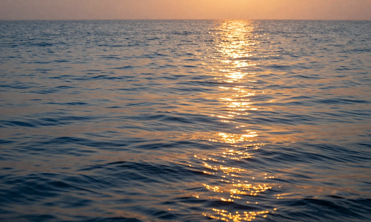 Sunset over water in Jacksonville