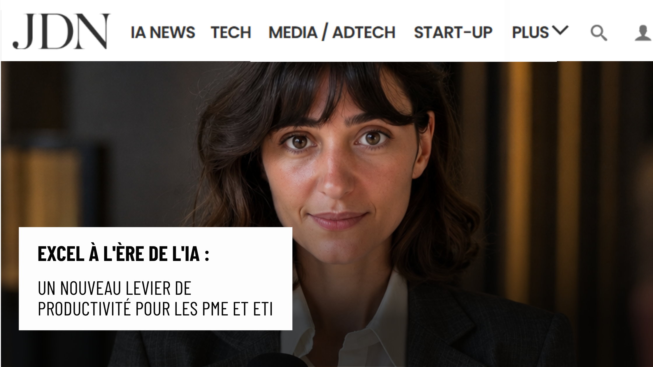 Moon x JDN : L’IA s’invite dans Excel et change les règles du jeu pour les PME