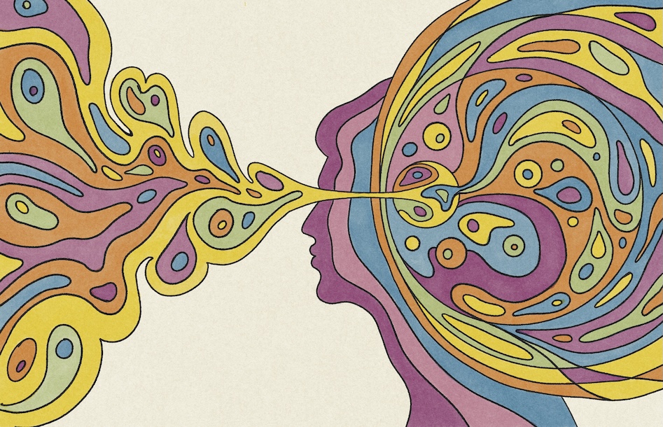 A colorful drawing of a person's faceAI-generated content may be incorrect.