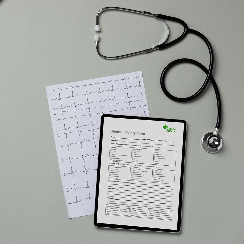 Health data access timeline from paper to digital