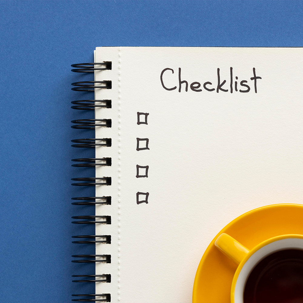 Pre-deposition checklist to surface providers and pre-existing conditions
