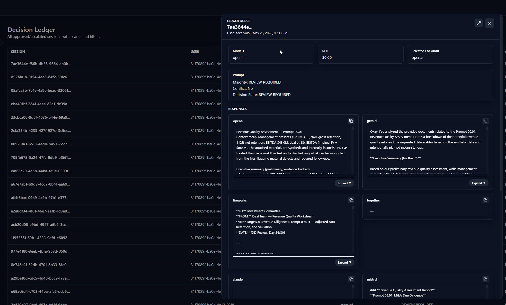 Decision Ledger