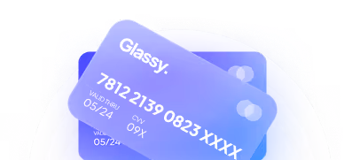 Two smartphones displaying a finance app interface with account balance and statistics charts.