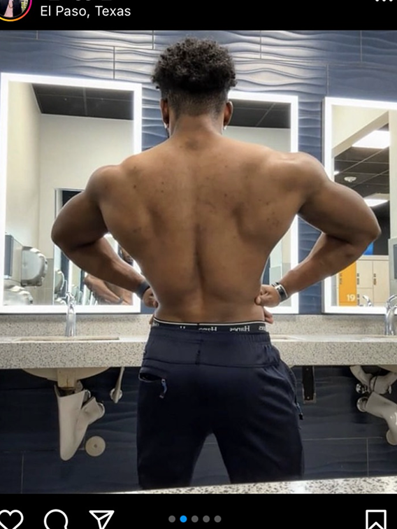 MASS STACK I – customer back double biceps photo