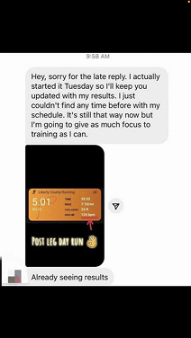SOCOM I – text with run tracker: already seeing results