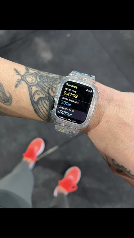 SOCOM I – run watch: 7 miles at a 6:43 pace