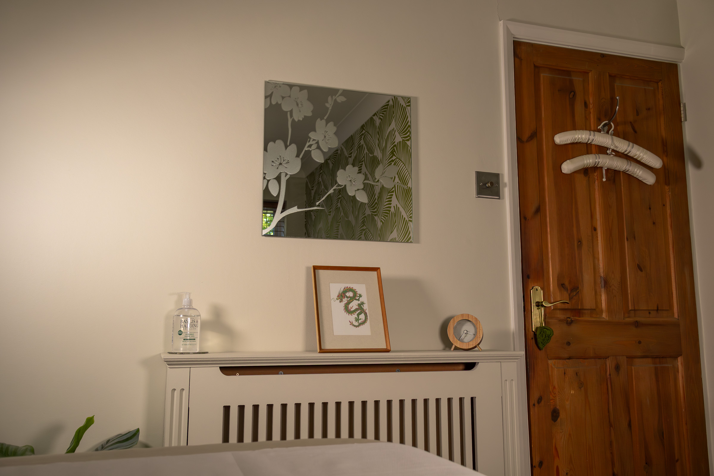 Acupuncture practice interior, Northamptonshire