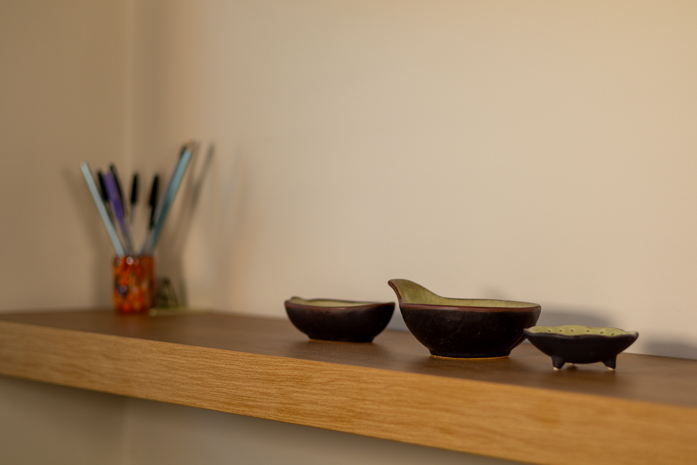 Warm and welcoming treatment space at Hayley Clark Acupuncture