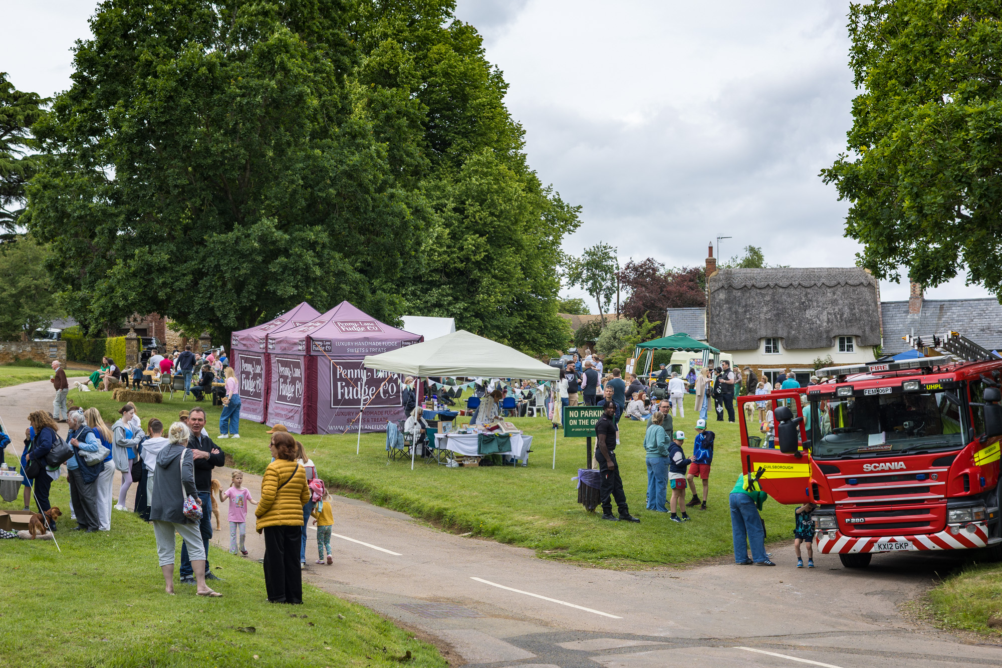 Entrance to the Creaton in Bloom event