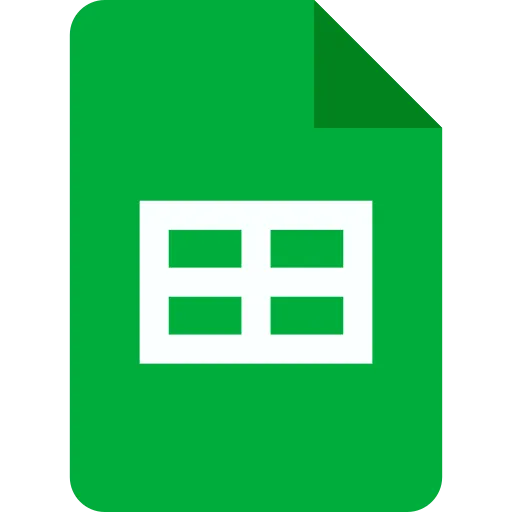 Google Sheets logo