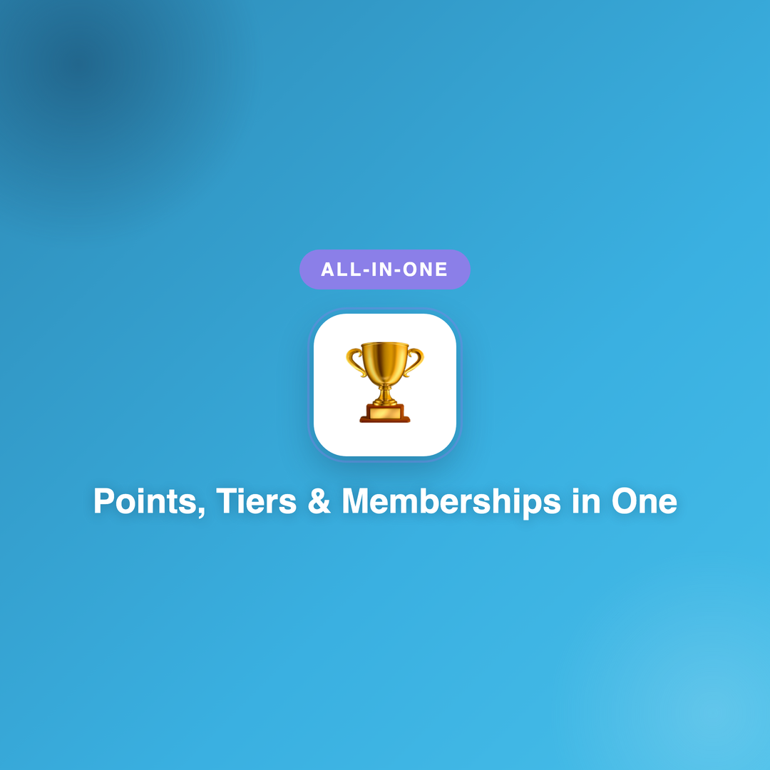Points, Tiers & Memberships in One