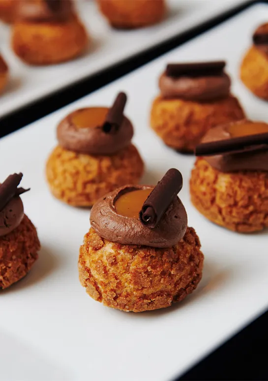 Catered dessert display by The Perfect Table