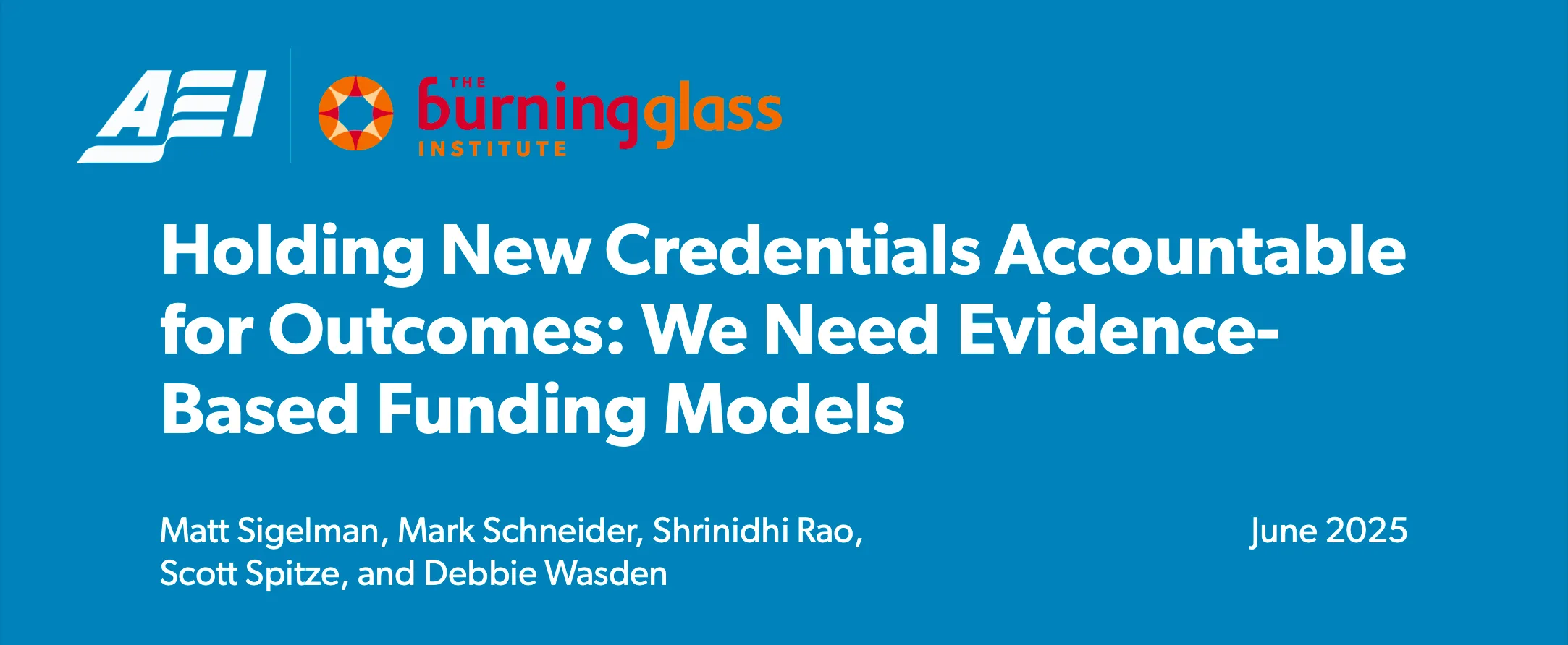 Holding Credentials Accountable To Outcomes