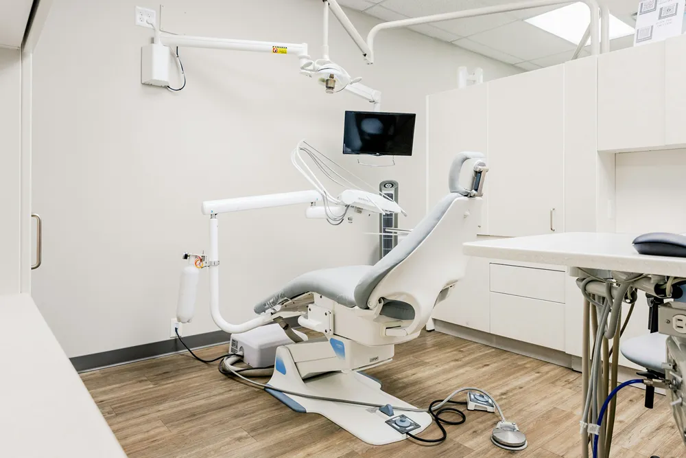 Welcoming dental office room