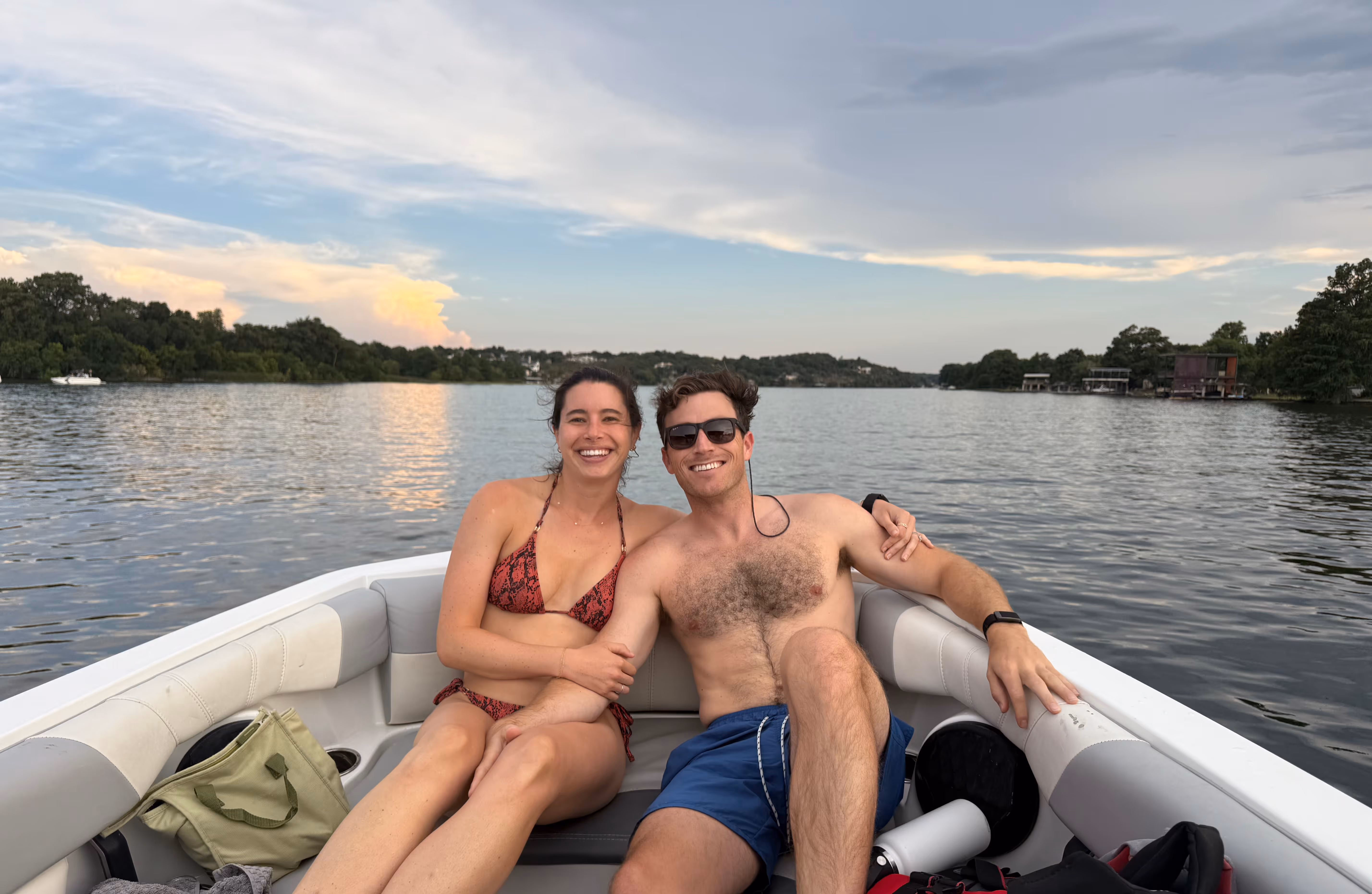 Green tea leaves up close