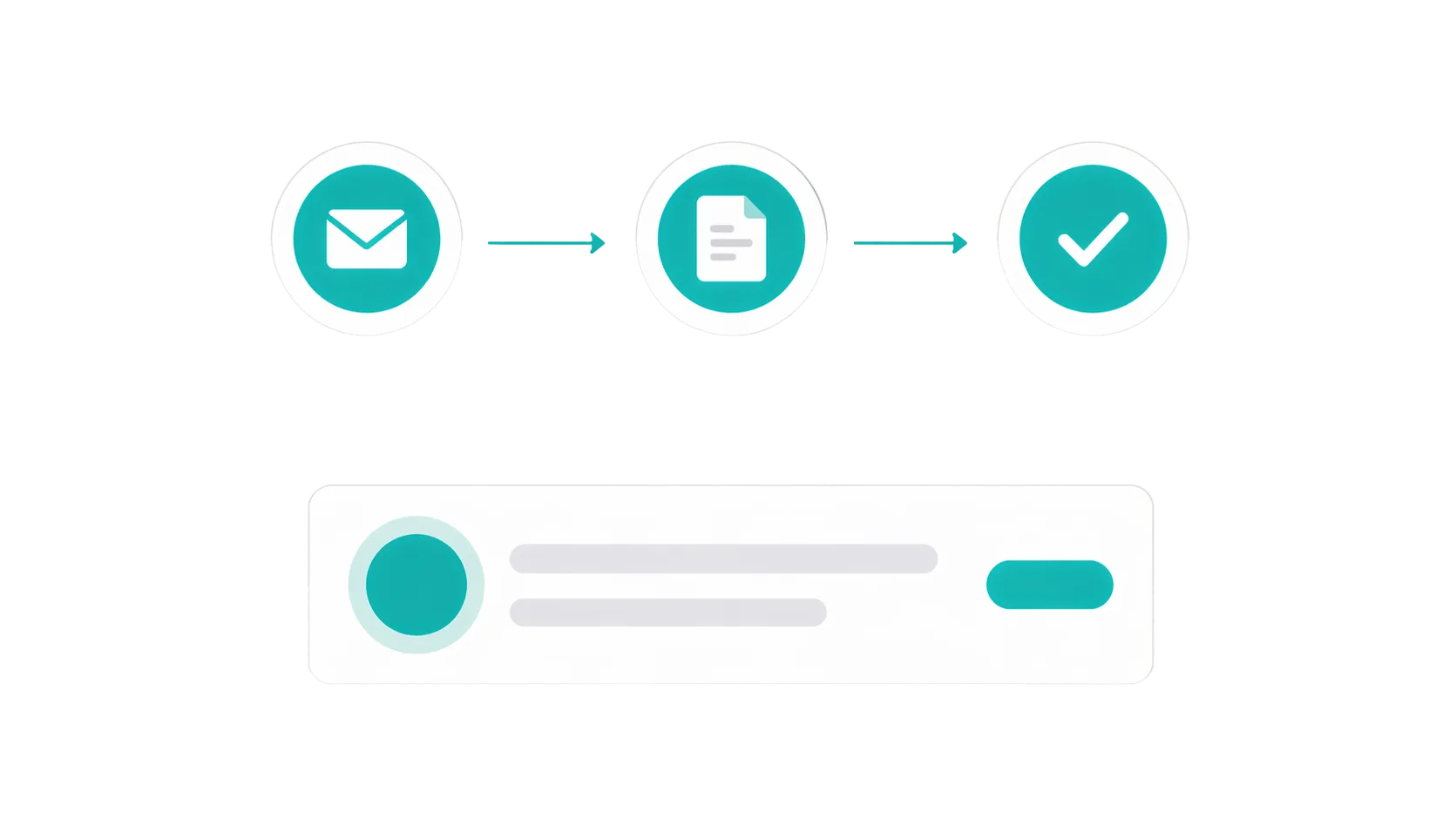 Screening invitation flow showing applicant consent and report delivery