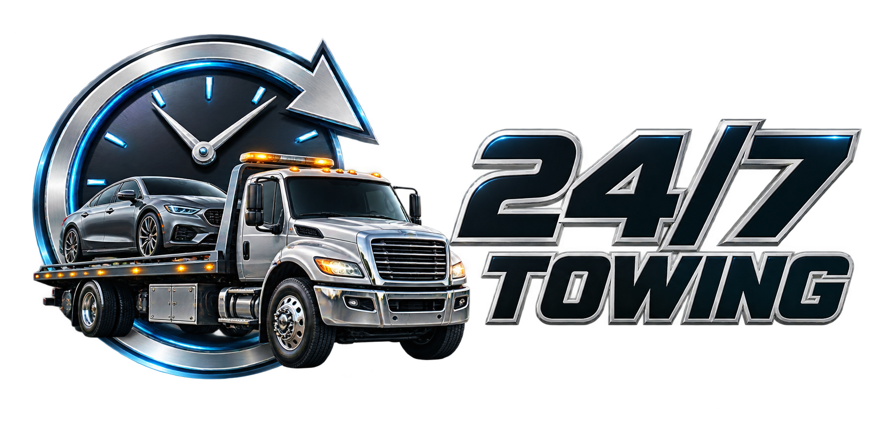 24/7 towing