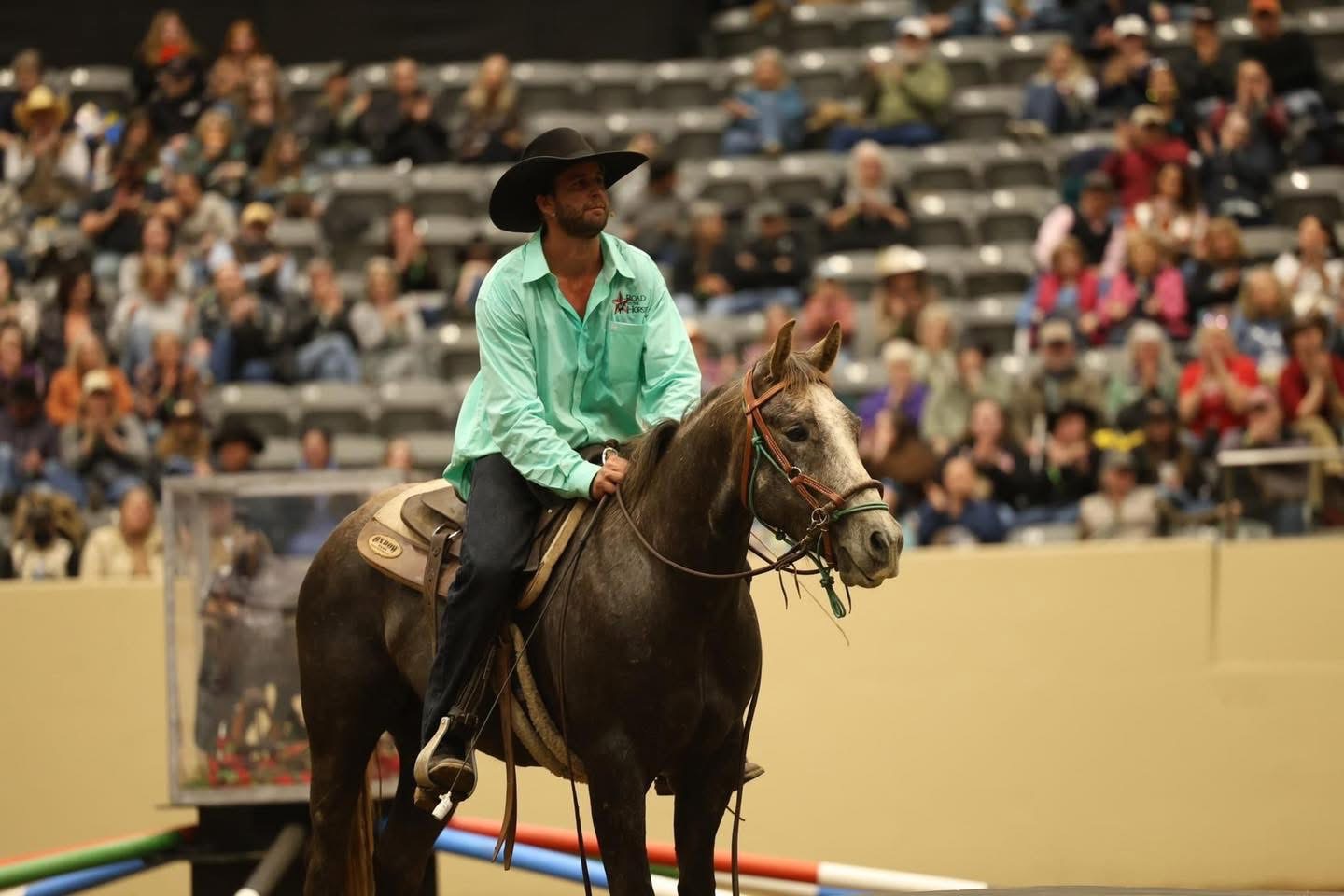 Hancock at home in saddle